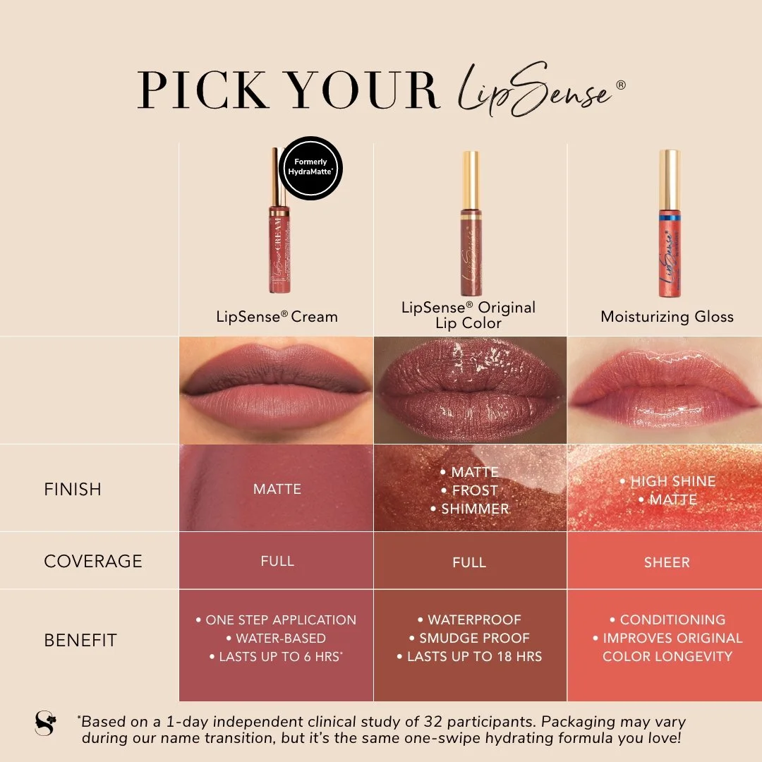 Pink Quartz LipSense: Pink-Bronze Nude Cream Lip Color with